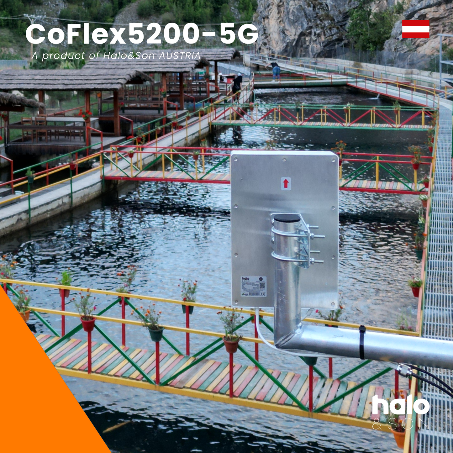 5G MIMO Panel Richtantenne CoFlex5200 – bis 12 dBi Gewinn