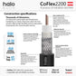 CoFlex2200 SMA-Male auf N-Male 2x 10m (CFD-200) - Halo&Son Austria